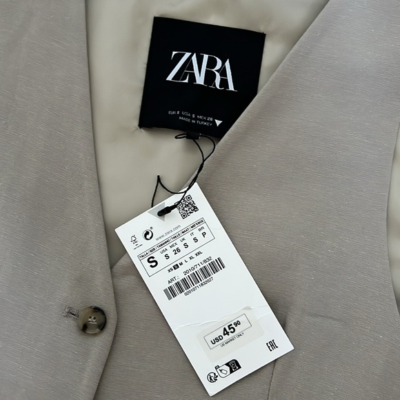 Zara Vest NWT - Picture 3 of 3
